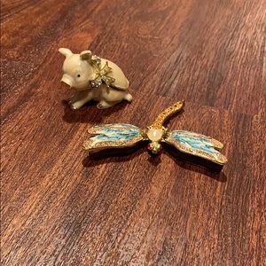 Opening Pig and Dragonfly Trinkets